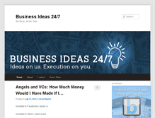 Tablet Screenshot of businessideas247.com